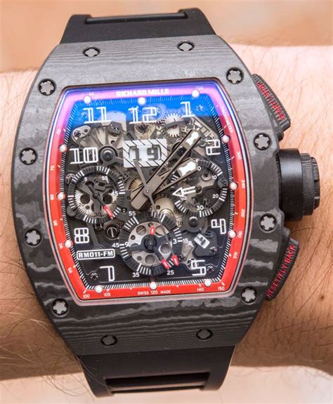 richard mille rm011 carbon|richard mille felipe massa price.